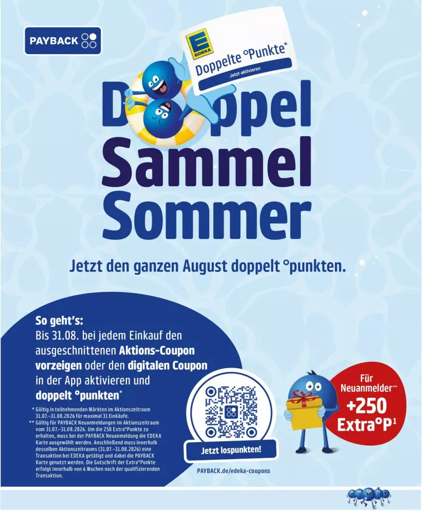 Aktueller Prospekt Edeka - Prospekte - von 10.08 bis 14.08.2026 - strona 24 - produkty: coupon, coupons, deka, erde, payback, schnitten, Ti