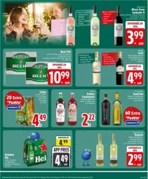 Gazetka promocyjna Edeka - Prospekte - Gazetka - ważna od 14.08 do 14.08.2026 - strona 21 - produkty: apfel, auer, beck's, blauer zweigelt, burgunder, chardonnay, deka, eier, eis, flasche, grüner veltliner, heineken, Kette, maybach, merl, merlot, olsen, pils, Pinot, pinot grigio, reis, sauvignon, sauvignon blanc, ZTE, Zweigelt