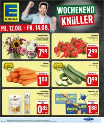 Gazetka promocyjna Edeka - Prospekte - Gazetka - ważna od 14.08 do 14.08.2026 - strona 26 - produkty: beere, beeren, dahlie, erdbeere, erdbeeren, isana, italienische pasta, leibniz, möhren, pasta, Pick Up!, Ria, sana, Schal, Schale, Ti, zucchini
