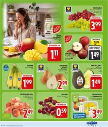 Gazetka promocyjna Edeka - Prospekte - Gazetka - ważna od 14.08 do 14.08.2026 - strona 4 - produkty: ananas, Ananasstücke, avocado, beutel, bio, Birnen, elle, forelle, melone, melonen, nuss, pfirsich, pfirsiche, plattpfirsiche, rel, tafelbirnen, tafeltrauben, trauben