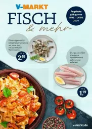 Gazetka promocyjna Vmarkt - Prospekte - Gazetka - ważna od 26.06 do 26.06.2024 - strona 1 - produkty: angebot, angebote, filet, garnelen, Pangasius, riesengarnelen, Ti, ZTE