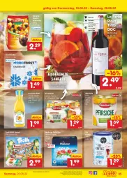 Gazetka promocyjna Netto Marken-Discount - Filial-Angebote - Gazetka - ważna od 20.08 do 20.08.2022 - strona 35 - produkty: angebot, bestpreis, beutel, eis, eiskaffee, fleisch, frucht, Innocent, kaffee, Käse, Meßmer, pfirsich, pfirsiche, reis, rezept, Ria, rioja, rotwein, saft, sangria, Ti, trolli, wein, ZTE