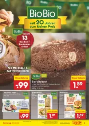 Gazetka promocyjna Netto Marken-Discount - Filial-Angebote - Gazetka - ważna od 20.08 do 20.08.2022 - strona 9 - produkty: angebot, asti, auer, backwaren, bestpreis, bio, blume, blumen, brot, brötchen, dauertiefpreis, eis, kartoffel, mais, meersalz, reis, salz, sonnenblume, sonnenblumen, Sonnenblumenkerne, sonnenblumenkernen, Ti, tiefpreis, toast, vita, ZTE