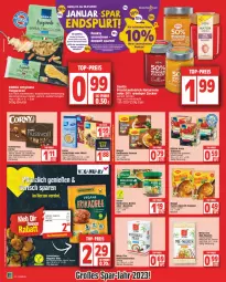 Gazetka promocyjna Edeka - Angebote der Woche - Gazetka - ważna od 28.01 do 28.01.2023 - strona 12 - produkty: beutel, Brühe, corny, deka, erbsen, erde, erdnuss, hafer, haferfleks, knorr, kokos, kokosnuss, Kokosnussmilch, lion, maggi, milch, müsli, nudel, nudeln, nuss, riegel, sauce, saucen, schoko, Schwartau, suppe, suppen, tee, Ti, tisch, tomate, tomaten, würfel, Yo