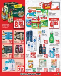 Gazetka promocyjna Edeka - Angebote der Woche - Gazetka - ważna od 28.01 do 28.01.2023 - strona 15 - produkty: alleinfuttermittel, alpecin, Alwa, arla, Bad, beutel, bio, Blüte, cin, coffein, deka, deo, eis, elkos, flasche, fleisch, geschirr, geschirrspülmittel, gin, hipp, kosmetik, krone, mineralwasser, natur, natura, naturkosmetik, nivea, olive, palmolive, persil, pils, pilsener, Rauch, reiniger, reis, rwe, sagrotan, shampoo, Spreequell, spülmittel, steiner, Ti, vollwaschmittel, warsteiner, waschmittel, wasser, windeln, ZTE