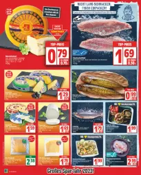 Gazetka promocyjna Edeka - Angebote der Woche - Gazetka - ważna od 28.01 do 28.01.2023 - strona 6 - produkty: blume, blumen, blumenöl, braten, creme, eis, filet, fisch, fleisch, garnelen, grill, ideal zum braten, knoblauch, Knoblauchcreme, lachs, lachsfilet, mac, Makrele, mit paprika, paprika, Rauch, rel, riesengarnelen, Rotbarsch, Saibling, salat, seelachsfilet, sonnenblume, sonnenblumen, sonnenblumenöl, Ti, zwiebel, zwiebeln