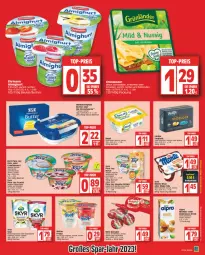 Gazetka promocyjna Edeka - Angebote der Woche - Gazetka - ważna od 28.01 do 28.01.2023 - strona 9 - produkty: almighur, alpro, arla, babybel, becel, Becher, braten, butter, dessert, drink, drinks, eis, ente, froop, frucht, gin, hafer, joghur, joghurt, Käse, kokos, kokosnuss, mandel, milch, monte, Müller, natur, nuss, reis, ring, schnittkäse, Skyr, Streichzart, Ti, weihenstephan, zott, zucker