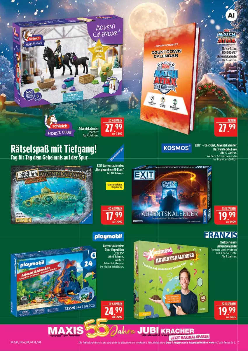 Aktueller Prospekt Marktkauf - Prospekt - von 18.10 bis 24.10.2026 - strona 7 - produkty: Adventskalender, eis, LG, reis, Ti