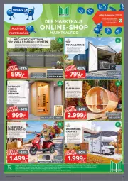 Gazetka promocyjna Marktkauf - Prospekt - Gazetka - ważna od 24.10 do 24.10.2026 - strona 35 - produkty: angebot, angebote, Bau, bio, Carport, eis, elle, Holz, LG, ndk, Ofen, reis, telefon, Ti, tisch, uhr, Yo