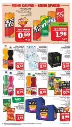 Gazetka promocyjna Marktkauf - Prospekt - Gazetka - ważna od 29.04 do 29.04.2023 - strona 18 - produkty: aktionspreis, Alwa, brause, Brei, burger, coca-cola, cola, deka, drink, eis, eistee, energy drink, fanta, flasche, frucht, fruchtsaft, fruchtsaftgetränk, gerolsteine, gerolsteiner, getränk, limette, limo, limonade, lorenz, mac, Mett, Mezzo Mix, mineralwasser, monster, natur, natura, nuss, oder sprite, Paula, paulaner, reis, saft, Spezi, sprite, steiner, tee, Ti, wasser, ZTE