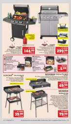 Gazetka promocyjna Marktkauf - Prospekt - Gazetka - ważna od 29.04 do 29.04.2023 - strona 27 - produkty: backofen, backofen und, barbecue, Bau, beleuchtung, Bodenplatte, burger, edelstahl, eis, elle, fenster, flasche, gasgrill, grill, grillfläche, grillplatte, grillrost, Grillschalen, herdarten, latte, LG, nuss, Ofen, pfanne, pizza, Reinigung, reis, sana, Schal, Schale, severin, standgrill, thermostat, Ti, tisch, tischgrill, Windschutz, Yo