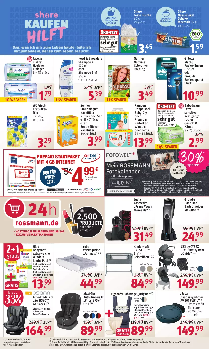 Aktueller Prospekt Rossmann - Prospekte - von 18.10 bis 22.10.2021 - strona 16