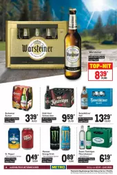 Gazetka promocyjna Metro - Food - Gazetka - ważna od 13.07 do 13.07.2022 - strona 14 - produkty: alkohol, alkoholfreie getränke, Alwa, Benediktiner, bier, budweiser, drink, eis, energy drink, flasche, getränk, getränke, köstritzer, mineralwasser, monster, Monster Energy, Palette, Staatl. Fachingen, steiner, Ti, top-hit, warsteiner, wasser