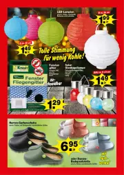 Gazetka promocyjna  - Prospekte - Gazetka - ważna od 26.07 do 26.07.2025 - strona 6 - produkty: Bad, batterie, batterien, edelstahl, Garten, Glaskugel, Kugel, Lampe, pantolette, schuhe, Ti