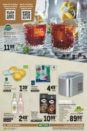 Gazetka promocyjna Metro - Kochen Spezial - Gazetka - ważna od 24.07 do 24.07.2022 - strona 20 - produkty: bio, eis, eiswürfel, eiswürfelbereiter, elle, espresso, flasche, getränk, getränke, kaffee, LG, limo, limonade, morellen, Palette, reis, rel, rezept, schattenmorellen, Segafredo, Ti, wasser, wassertank, whisky, Whiskyglas, würfel, zitrone, zitronen