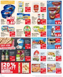 Gazetka promocyjna Kaufland - Prospekt - Gazetka - ważna od 02.10 do 02.10.2024 - strona 12 - produkty: angebot, apfel, auer, aufstrich, bambus, Becher, bio, brezel, brot, brotaufstrich, butter, camembert, champignon, champignons, creme, crème fraîche, Dr. Oetker, eis, erbsen, escal, exquisa, fisch, fischstäbchen, flammkuchen, fleisch, fleischsalat, frucht, fruchtgrütze, getränk, gewürz, gewürzquark, grütze, iglo, joghur, joghurt, kuchen, lamm, landliebe, landmilch, meggle, milch, milram, mövenpick, mövenpick eis, Müller, müllermilch, nuss, pizza, Pommersche, Popp, quark, rahmjoghurt, rama, rama cremefine, rapsöl, rohschinken, salat, schinken, Schinkenspicker, schnittlauch, senf, Speck, spitzenqualität, suppe, suppen, Suppenhuhn, tante fanny, Ti, tiefkühlkost, trauben, Vegane Fleisch, weihenstephan, Weißwurst, würfel, wurst, ZTE, zwiebel