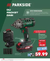 Gazetka promocyjna Kaufland - Prospekt - Gazetka - ważna od 02.10 do 02.10.2024 - strona 31 - produkty: akku, Arbeitsleuchte, auto, decke, eis, erde, koffer, ladegerät, Leuchte, ndk, Parkside, Rauch, rel, Schal, schuhe, Ti, tisch, versandkostenfrei, werkzeug