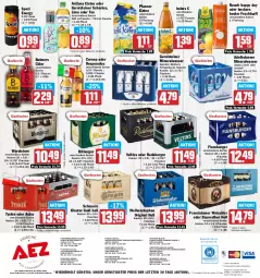 Gazetka promocyjna Aez - Prospekte - Gazetka - ważna od 22.04 do 22.04.2023 - strona 16 - produkty: adelholzener, AEZ, Alwa, Astra, Beckers Bester, Berger, bier, bitburger, buch, burger, cider, corona, desperados, drucker, eis, eistee, elle, Engel, ente, fisch, flasche, flensburger, franziskaner, frucht, fruchtsaft, Germ, gerolsteine, gerolsteiner, gin, glasflasche, Happy Day, Hohes C, Holz, kerze, limo, mineralwasser, natur, perla, pfanne, Pfanner, radeberger, Rauch, reis, rel, ring, rum, saft, schorle, Spezi, Sprudel, steiner, tee, teller, Ti, tyskie, uhr, veltins, warsteiner, wasser, weihenstephan, weissbier, ZTE