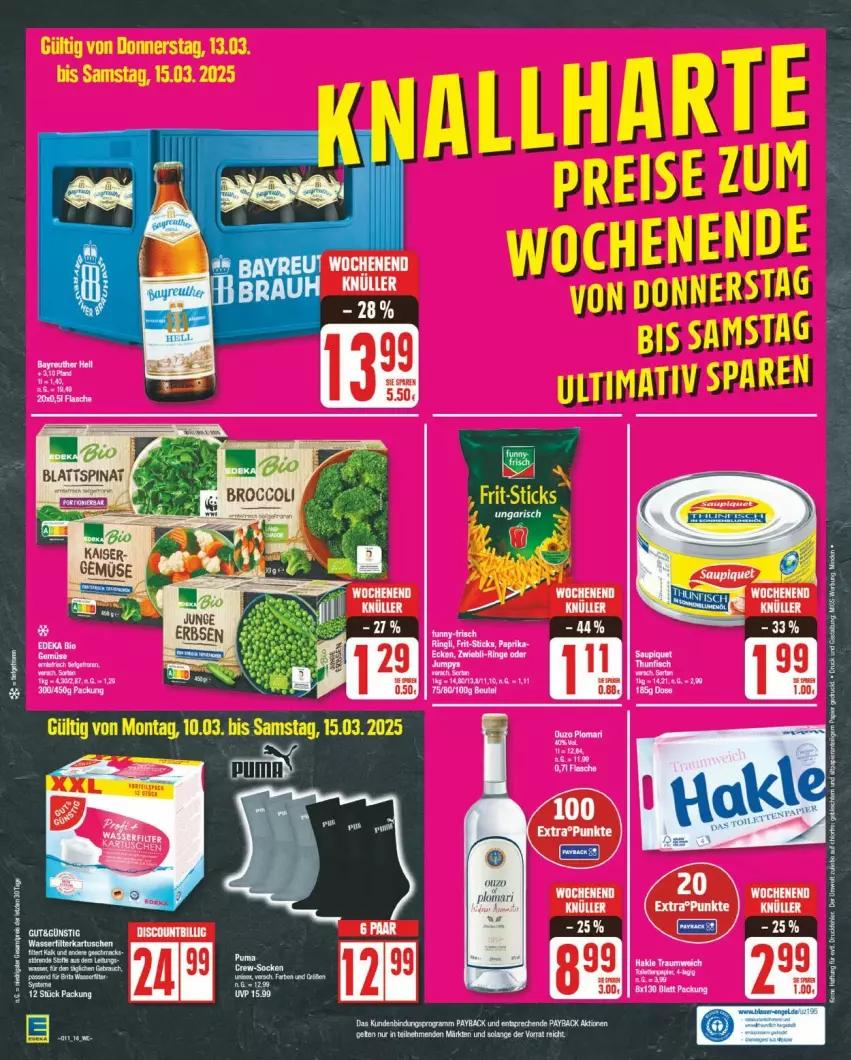 Aktueller Prospekt Edeka - Prospekte - von 10.03 bis 15.03.2025 - strona 19 - produkty: payback, Ti