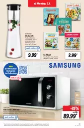 Gazetka promocyjna Lidl - Aktionsprospekt - Gazetka - ważna od 08.01 do 08.01.2022 - strona 21 - produkty: angebot, auto, buch, dell, edelstahl, eis, Elektro, elle, ernesto, garraum, getränk, getränke, glaskaraffe, Karaffe, küche, Küchen, mikrowelle, Mode, reis, Samsung, Ti, ZTE