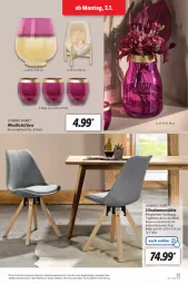 Gazetka promocyjna Lidl - Aktionsprospekt - Gazetka - ważna od 08.01 do 08.01.2022 - strona 25 - produkty: angebot, buch, dell, eis, elle, Esszimmer, Holz, Mode, reis, Ti, Vase, windlicht, ZTE