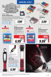 Gazetka promocyjna Lidl - Aktionsprospekt - Gazetka - ważna od 08.01 do 08.01.2022 - strona 31 - produkty: angebot, asti, aust, auto, batterie, batterien, dell, Draht, eier, eis, elle, energizer, erde, LED-Leuchte, leds, Leuchte, Mode, Nigrin, Parkside, reifen, reis, rwe, Scheibenfrostschutz, spee, spiegel, Ti, tisch, Windschutz, ZTE