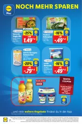Gazetka promocyjna Lidl - Aktionsprospekt - Gazetka - ważna od 08.01 do 08.01.2022 - strona 46 - produkty: angebot, angebote, bio, Bona, coupon, eis, eistee, gutschein, ingwer, joghur, joghurt, joghurt mild, Milbona, mozzarella, rel, spinat, tee, telefon, Ti, veggie, vita, ZTE