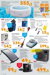 Gazetka promocyjna  - Gazetka - ważna od 27.06 do 27.06.2026 - strona 2 - produkty: akku, aqua, auer, auto, ball, beleuchtung, beutel, bio, biozidprodukte, Brei, bürste, eis, ente, Kescher, ladegerät, latte, led-beleuchtung, leine, ohne akku und ladegerät, pool, Rauch, Reinigung, Ria, rwe, salz, Schal, schlauch, schwamm, Spülen, Teleskop, Ti, tisch, wasser, Whirlpool