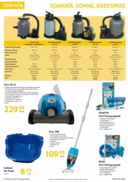Gazetka promocyjna Selgros - Badespass - Gazetka - ważna od 31.08 do 31.08.2022 - strona 6 - produkty: akku, auto, Bad, bodensauger, bürste, bürsten, eis, elle, Filterbälle, Kescher, LG, pool, pril, regal, Reinigung, reis, sandfilteranlage, schlauch, schwamm, Teleskop, thermometer, Ti, tisch, wasser