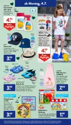 Gazetka promocyjna AldiSud - NÄCHSTE WOCHE - Gazetka - ważna od 09.07 do 09.07.2022 - strona 17 - produkty: aldi, alle artikel ohne dekoration, asti, auer, Bad, Bau, baumwolle, dekoration, dell, disney, eis, elle, flasche, gin, Kinder, kleid, Kleidung, milch, Mode, ombra, reis, Ria, sac, schlafsack, schuhe, Seife, senf, sonnenmilch, spielzeug, Ti, wasser, wolle, ZTE