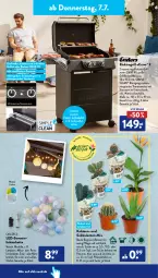 Gazetka promocyjna AldiSud - NÄCHSTE WOCHE - Gazetka - ważna od 09.07 do 09.07.2022 - strona 26 - produkty: aldi, aloe vera, auer, casa deco, decke, dell, Elektro, elle, enders, ente, gin, grill, grillfläche, Grillspieße, Grillzubehör, Kaktee, Kette, kraft, Leuchte, lichterkette, merl, Mode, pflanze, pflanzen, Reinigung, rel, Schrank, schutzhülle, sim, Sukkulente, tee, thermometer, Ti, topf, unterschrank