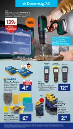 Gazetka promocyjna AldiSud - NÄCHSTE WOCHE - Gazetka - ważna od 09.07 do 09.07.2022 - strona 29 - produkty: akku, akku-bohrschrauber, alle artikel ohne dekoration, auto, batterie, batterien, Bohrschrauber, bosch, dekoration, eis, Elektro, elle, Entfernungsmesser, ferrex, Garten, gin, koffer, ladegerät, LG, messer, mikrofaser, Mikrofasertücher, reis, Schal, schrauben, schwamm, sekt, Sport, Ti, tisch, topf, tuc, tücher, ZTE