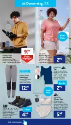 Gazetka promocyjna AldiSud - NÄCHSTE WOCHE - Gazetka - ważna od 09.07 do 09.07.2022 - strona 30 - produkty: aldi, Bau, baumwolle, dell, eis, elle, Mode, Pyjama, reis, Ria, slip, slips, sneaker, socken, Tasche, taschen, Ti, wolle