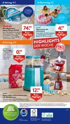 Gazetka promocyjna AldiSud - NÄCHSTE WOCHE - Gazetka - ważna od 09.07 do 09.07.2022 - strona 45 - produkty: aldi, alle artikel ohne dekoration, ambia, bestway, brunnen, bügel, Bügelstation, dampfbügelstation, dekoration, dell, eis, elle, ente, Garten, gin, kleid, Kleidung, lebensmittel, luftmatratze, mais, matratze, Mode, papier, pfanne, popcorn, Popcornmaschine, reis, ring, schoko, schwimmring, snack, snacks, Sun Snacks, Ti, topf, ZTE, zucker, Zuckerwattemaschine