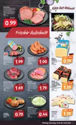 Gazetka promocyjna Markant - Prospekte - Gazetka - ważna od 16.09 do 16.09.2023 - strona 3 - produkty: aufschnitt, deutscher schnittkäse, eis, fleisch, fleischkäse, französischer weichkäse, Geflügel, kartoffel, kartoffelsalat, Käse, Kraut, leberkäs, leberkäse, mac, marinade, milram, mit zwiebeln, reis, salat, schnittkäse, spiegel, Ti, weichkäse, ZTE, zwiebel, zwiebeln