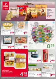 Gazetka promocyjna Selgros - Vorschau:
            Food - Gazetka - ważna od 26.01 do 26.01.2022 - strona 6 - produkty: apostels, Becher, brot, cremissimo, Datteln, erdnüsse, erdnüssen, Fladenbrot, geback, jako, Jakobsmuscheln, langnese, langnese cremissimo, LG, mandel, mandeln, Mantel, Muscheln, pasta, pflaume, pflaumen, pizza, Pizzateig, rustipani, Schal, Schale, sim, sour cream, Speck, tante fanny, Ti, toblerone, torte, Vegeta, wagner, wein, zaziki, ZTE