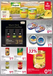 Gazetka promocyjna Selgros - Vorschau:
            Food - Gazetka - ważna od 26.01 do 26.01.2022 - strona 9 - produkty: auer, beere, beeren, blume, blumen, blumenöl, bonduelle, bonduelle goldmais, champignon, champignons, cocktail, eis, elle, filet, filets, fisch, flasche, Goldmais, hering, Herings, heringsfilets, mac, mais, pfirsich, pfirsiche, preisvorteil, reis, ring, rwe, schnitten, Stachelbeeren, Stollen, Ti, Wild, zucker