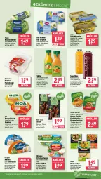 Gazetka promocyjna Wasgau - Gazetka - ważna od 23.08 do 23.08.2025 - strona 17 - produkty: auer, aufstrich, bavaria blu, becel, Becher, bergader, brot, brotaufstrich, burger, butter, chili, curry, deli reform, eis, Falafel, filet, flasche, fleisch, fleischsalat, früchte, früchten, garden gourmet, gin, hummus, Innocent, Käse, kräuter, kräuter-butter, margarine, maultaschen, meggle, milka, milkana, natur, omega, orange, orangen, orangensaft, paprika, Popp, reifen, reis, Ria, saft, säfte, salami, salat, Schal, Schale, smoothie, smoothies, snack, Tasche, taschen, Ti, Vegeta