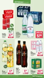 Gazetka promocyjna Wasgau - Gazetka - ważna od 23.08 do 23.08.2025 - strona 23 - produkty: alkohol, Alwa, auer, bio, bio limo, coca-cola, cola, eis, flasche, gerolsteine, gerolsteiner, getränk, getränke, karamalz, kraft, limo, malz, mineralwasser, mw-flasche, natur, natura, Nektar, orange, orangen, pet-flasche, pet-flaschen, rama, reis, steiner, Ti, vio bio limo, wasser