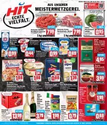 Gazetka promocyjna Hit - Wochenprospekt - Gazetka - ważna od 08.06 do 08.06.2024 - strona 1 - produkty: alpro, bärenmarke, barilla, Becher, beutel, braten, cola, coupon, coupons, cremissimo, dessert, Dr. Oetker, drink, drinks, eis, exquisa, flammkuchen, flasche, fleisch, frische milch, frischkäse, frischkäsezubereitung, frucht, fruchtfleisch, fruchtgummi, glasflasche, hackfleisch, hackfleisch gemischt, hafer, Haferdrink, haribo, henkel, henkell, Henkell Trocken, italienische pasta, jacobs, jacobs krönung, joghur, joghurt, jules mumm, kaffee, kaffeekapseln, Käse, kuchen, Lakritz, lamm, langnese, langnese cremissimo, löslicher kaffee, mascarpone, Meister, melone, milch, mumm, Nackensteak, nackensteaks, natur, oder lakritz, pasta, pesto, pizza, reis, reiss, rind, ristorante, ristorante pizza, ritter, ritter sport, sahne, Sahnejoghurt, sauce, saucen, Schwartau, schwein, schwein und rind, sekt, sim, Skyr, soja, Sport, ssd, steak, steaks, tassimo, thomy, thomy les sauces, Ti, tisch, vanille, vom schwein und rind, wasser, wassermelone, wein, zott, ZTE, zucker