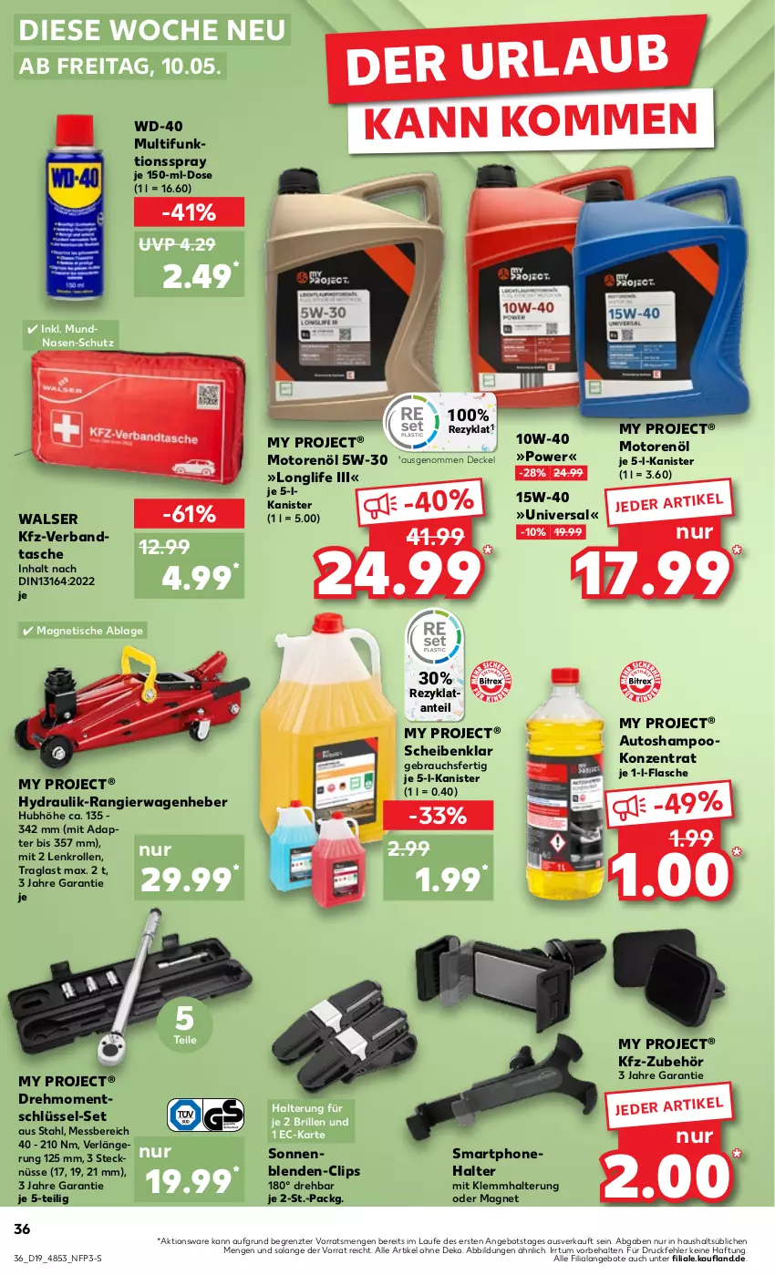 Aktueller Prospekt Kaufland - Prospekt - von 09.05 bis 15.05.2024 - strona 36 - produkty: adapter, angebot, angebote, auto, Brille, decke, Deckel, flasche, longlife, motorenöl, Rauch, shampoo, smartphone, Tasche, Ti, tisch, walser, ZTE