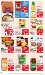 Gazetka promocyjna Kaufland - Prospekt - Gazetka - ważna od 15.05 do 15.05.2024 - strona 24 - produkty: angebot, auer, backmischung, beutel, bohne, bohnen, braten, brot, croutons, develey, eimer, eis, erbsen, gin, hafer, junge erbsen, kartoffel, kartoffeln, kochbeutel, kölln, korn, kuchen, Langkornreis, leimer, maggi, Marmorkuchen, mayonnaise, milch, natur, pommes, porridge, püree, reis, sauce, schoko, Ti, würfel, Yo, zitrone, zitronen, ZTE