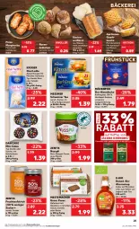 Gazetka promocyjna Kaufland - Prospekt - Gazetka - ważna od 15.05 do 15.05.2024 - strona 25 - produkty: angebot, angebote, aprikose, aprikosen, auer, aufstrich, beutel, bio, bohne, bohnen, brot, brötchen, creme, edamer, frucht, fruchtaufstrich, getränk, getränke, hafer, hochland, jacobs, jacobs krönung, joghur, joghurt, kaffee, kaffeepads, krüger, Kürbis, latte, linsen, mac, margherita, mehl, mestemacher, milch, mövenpick, natur, nuss, nuss-nougat-creme, nusspli, ohne palmöl, pizza, Plunder, quark, rosen, schoko, Schokolinsen, schwarzer tee, sirup, snack, Tasche, tee, Ti, vanille, weizenmehl, zentis, zucker