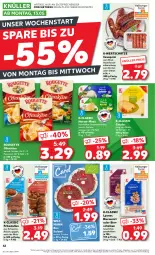 Gazetka promocyjna Kaufland - Prospekt - Gazetka - ważna od 15.05 do 15.05.2024 - strona 42 - produkty: angebot, auer, bier, bierschinken, bio, braten, cevapcici, dell, eis, elle, fleisch, frikadellen, gouda, gouda jung, grill, hackfleisch, Käse, lyoner, milch, Ofen, Ofenkäse, rind, rouge, rougette, salami, Sauermilchkäse, schinken, schnitten, schwein, schweine, schweinefleisch, Ti, wein, weine, wiltmann, wurst, Yo, ZTE