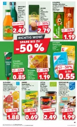 Gazetka promocyjna Kaufland - Prospekt - Gazetka - ważna od 15.05 do 15.05.2024 - strona 45 - produkty: angebot, angebote, beutel, bio, blume, blumen, blumenöl, brötchen, burger, Cap, cappuccino, cin, creme, dell, eier, eis, elle, fisch, gouda, hafer, haferflocken, hörnchen, Innocent, jacobs, karamell, knorr, milch, milka, mit gouda, nuss, nuss-nougat-creme, pasta, rind, saft, sauce, schoko, schwein, sesam, sonnenblume, sonnenblumen, sonnenblumenöl, suppe, suppen, suppenliebe, teller, thunfisch, Ti, tomate, tomaten, tomatenmark, Vegeta, waffeln, wein