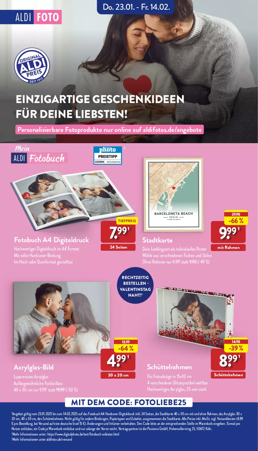 Aktueller Prospekt Aldi Nord - Von Montag - von 03.02 bis 08.02.2025 - strona 41 - produkty: aldi, angebot, angebote, buch, eis, elle, Fotobuch, korb, LG, ndk, papier, Persona, reis, ring, Ti, tiefpreis