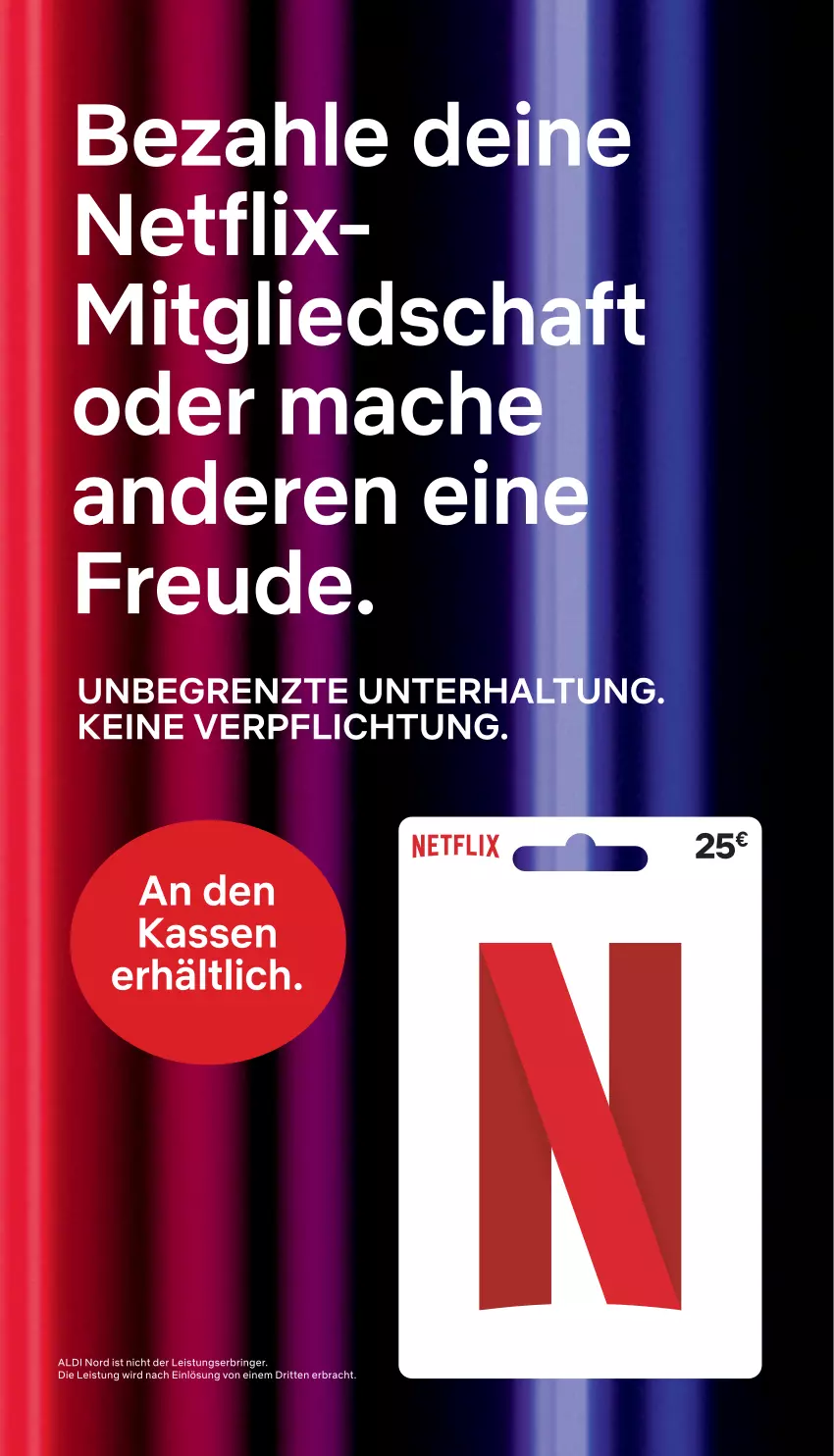 Aktueller Prospekt Aldi Nord - Von Montag - von 03.02 bis 08.02.2025 - strona 46 - produkty: aldi, eis, mac, netflix, ring, ZTE