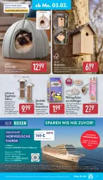 Gazetka promocyjna Aldi Nord - Von Montag - Gazetka - ważna od 08.02 do 08.02.2025 - strona 15 - produkty: aldi, angebot, beutel, blume, blumen, Bona, buch, dell, Draht, edelstahl, eis, gin, Holz, kissen, kokos, kokosnuss, Mode, nuss, Reinigung, reis, Ria, ring, rwe, Schal, senf, sonnenblume, sonnenblumen, Sonnenblumenkerne, Ti, tierbedarf, Vogelfutter, Wild, ZTE