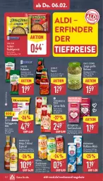 Gazetka promocyjna Aldi Nord - Von Montag - Gazetka - ważna od 08.02 do 08.02.2025 - strona 30 - produkty: aldi, alkohol, angebot, angebote, aus der tiefkühlung, bärenmarke, bohne, bohnen, brause, coppenrath, develey, eis, elle, fassbrause, fertiggericht, flasche, frosta, früchte, Früchtetee, haltbare milch, Havana Club, houdek, kabanos, LG, milch, nudel, Nudelgericht, reis, sahne, sauce, tee, teller, Ti, tiefpreis, veltins, Yum Yum