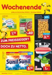 Gazetka promocyjna Netto Marken-Discount - Filial-Angebote - Gazetka - ważna od 25.06 do 25.06.2022 - strona 27 - produkty: angebot, bestpreis, butter, eis, elle, Frühkartoffeln, kartoffel, kartoffeln, Kinder, kinder country, knorr, knorr fix, landliebe, lindt, reis, sac, speisefrühkartoffeln, Streichzart, sunil, teller, Ti, waschmittel, ZTE